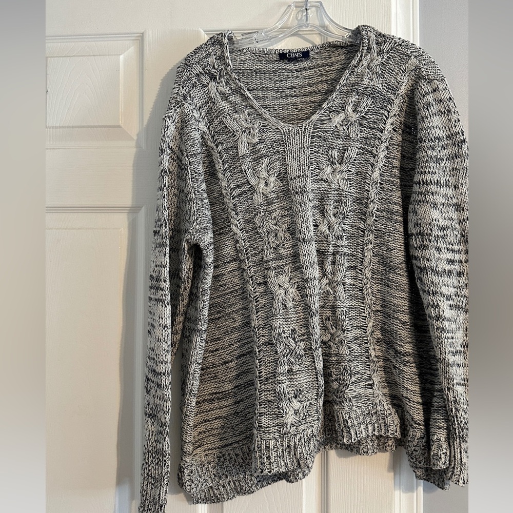 XXL Chaps by Ralph Lauren Cable Knit Sweater